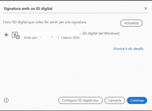 Cómo firmar un pdf con el idCAT idCAT identitat digital